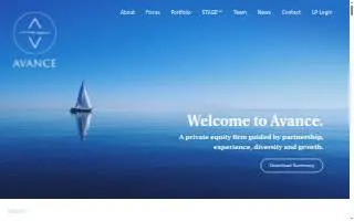 Avance Construction Management LLC website