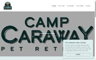 Camp Caraway Pet Retreat of Haslett website