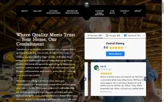 LaFollette Custom Homes website
