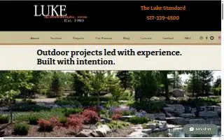 Luke Landscape Company website