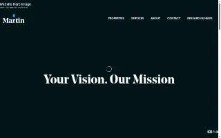Martin Commercial Properties of Haslett website