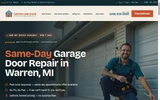 Center Line Door LLC website