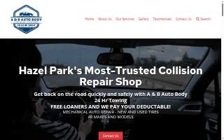 Hazel Park Collision Shop