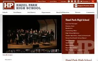 Hazel Park High School website