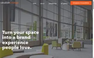 Ideation Orange of Hazel Park website