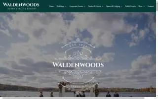 Waldenwoods Event Venue & Resort website