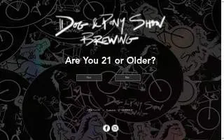 Dog and Pony Show Brewing of Highland Park website
