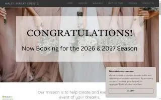Haley Makay Events of Highland Park website