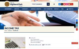 Highland Park Income Tax Division