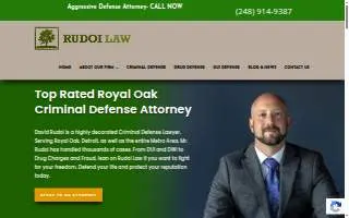 Rudoi Law of Clawson website