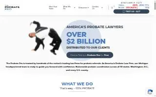 The Probate Pro of Highland Park website