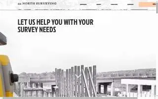 42 North Surveying website