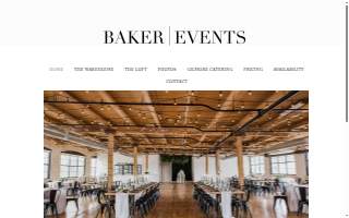 Baker Lofts Events Weddings and Banquets