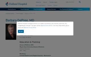 Barbara DePree, MD