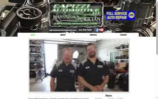 Capizzi Automotive LLC website