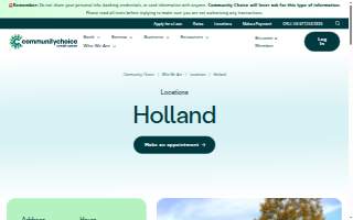 Community Choice Credit Union of Holland