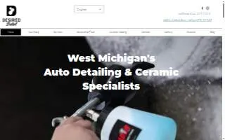 Desired Detail website
