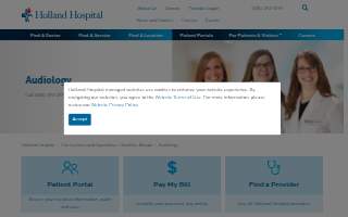 Holland Hospital Audiology