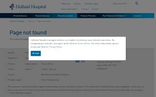 Holland Hospital Family Medicine – South Washington