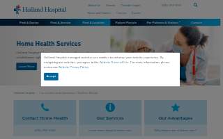 Holland Hospital Home Health Services