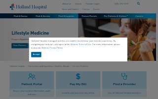 Holland Hospital Lifestyle Medicine