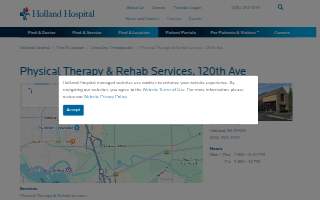 Holland Hospital Physical Therapy & Rehab Services, 120th Ave