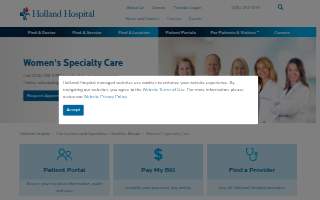 Holland Hospital Women's Specialty Care