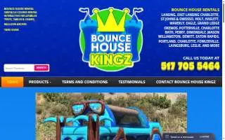 Bounce House Kingz website