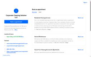 Corporate Cleaning Solution LLC