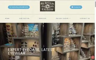 HD Optical Express website