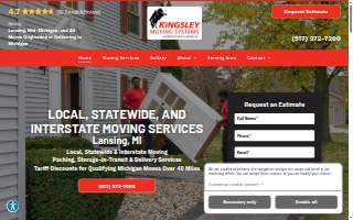 Kingsley Moving Systems LLC of East Lansing