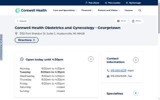 Corewell Health Obstetrics and Gynecology - Georgetown