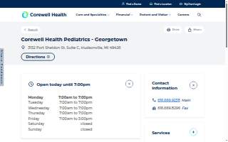 Corewell Health Pediatrics - Georgetown of Hudsonville