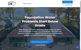 Georgetown Waterproofing Inc of Hudsonville website