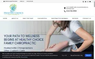 Healthy Choice Family Chiropractic, LLC website