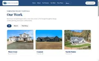 North Cove Builders website