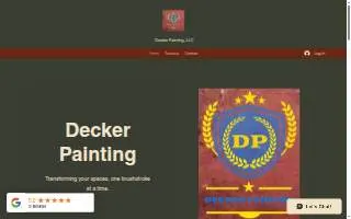 Decker Painting, LLC website