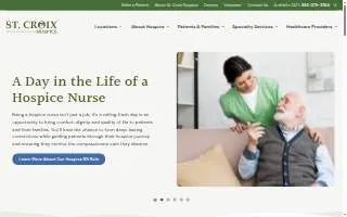 St. Croix Hospice of Inkster website