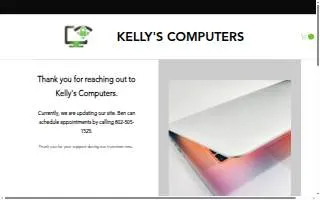 Kellys Computers website