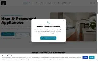 The Appliance Patch - Ionia Store website