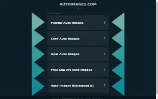 Auto Images website