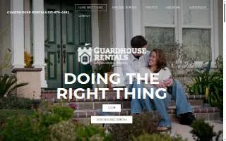 Guardhouse Rentals website