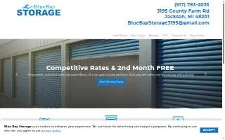 Jackson Self Storage website