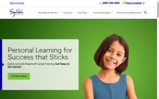 Sylvan Learning of Windham website