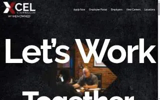 Xcel Staffing Jackson website