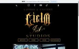 Cielo Ink of Jenison website