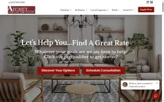 Affinity Mortgage Corp website