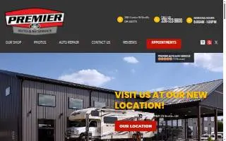 Premier Auto and RV of Jenison website