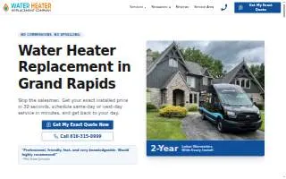 Water Heater Replacement Company website