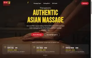 Asian Massage Kalamazoo website